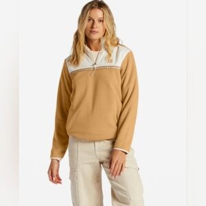 Billabong Adventure Division Boundary Lite Fleece Pull Over 1/4 Zip Size XS